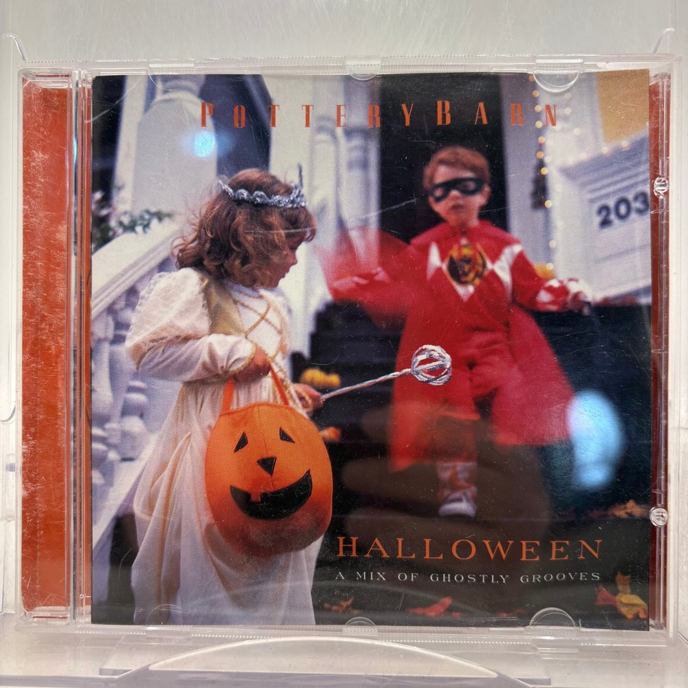 Pottery Barn Halloween A Mix of Ghostly Grooves CD 2001 Monster Mash Time Warp